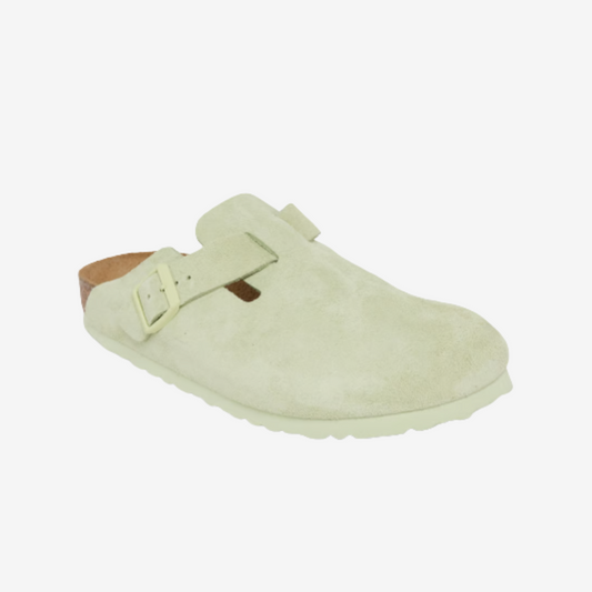 Birkenstock Boston Soft faded lime