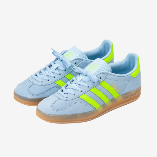 adidas Gazelle Indoor Clear Sky Solar Green (Women's)