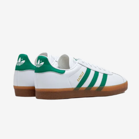 adidas Gazelle White Bold Green Gum
