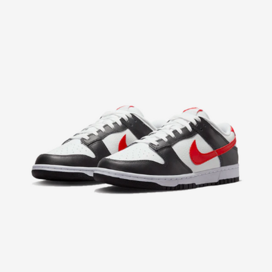 Nike Dunk Low Retro Red Swoosh Panda