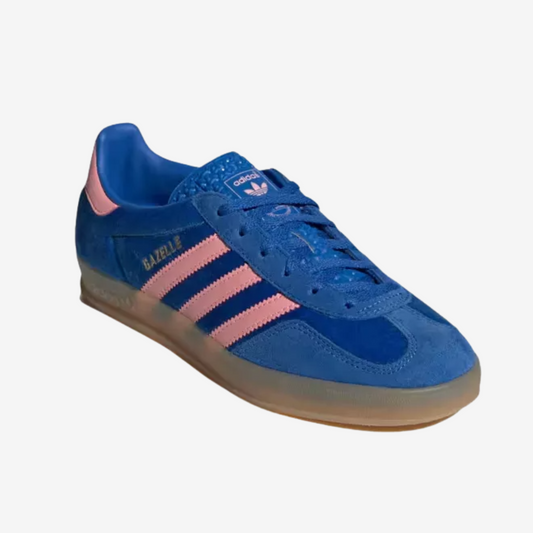 adidas Gazelle Indoor Blue Semi Pink Spark (Women's)