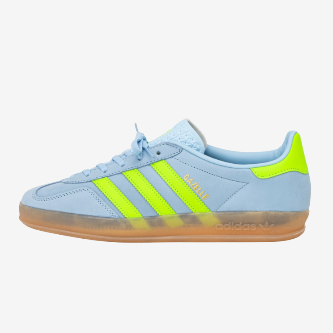 adidas Gazelle Indoor Clear Sky Solar Green (Women's)