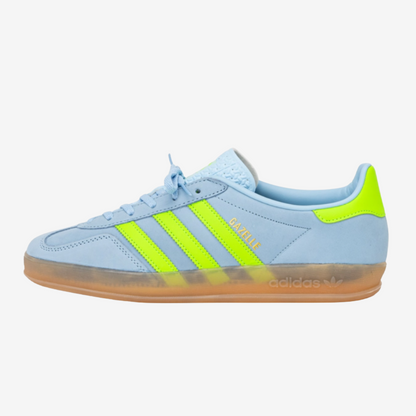 adidas Gazelle Indoor Clear Sky Solar Green (Women's)