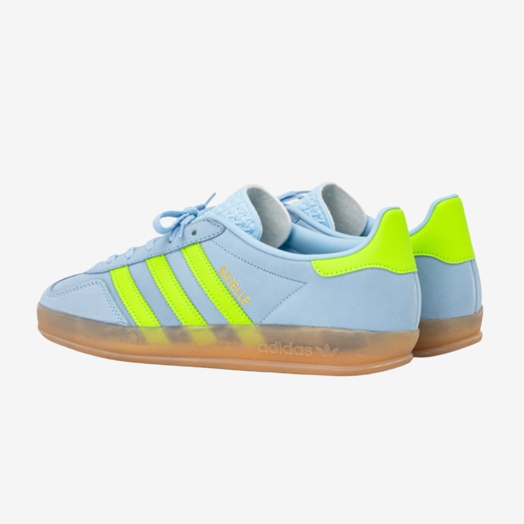 adidas Gazelle Indoor Clear Sky Solar Green (Women's)