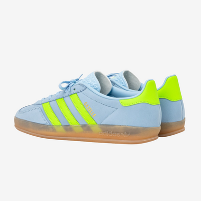 adidas Gazelle Indoor Clear Sky Solar Green (Women's)